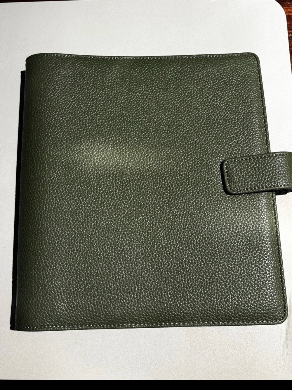 filoFAX Olive Green Leather Organizer